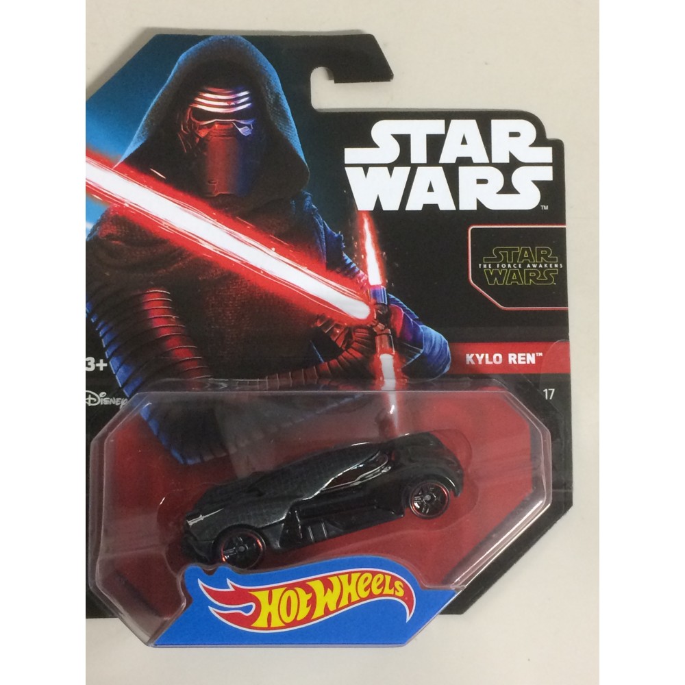 HOT WHEELS - STAR WARS  CHARACTER CAR KYLO REN single vehicle package CGW50-0517