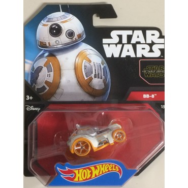 HOT WHEELS - STAR WARS  CHARACTER CAR BB-8 single vehicle package CGW51-0517