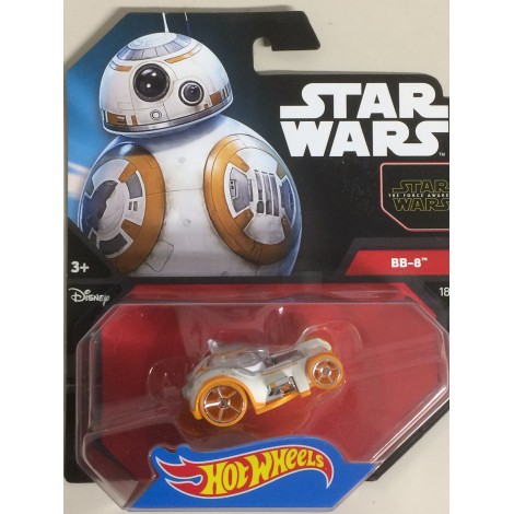 HOT WHEELS - STAR WARS  CHARACTER CAR BB-8 single vehicle package CGW51-0517