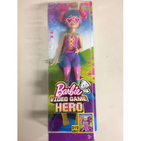 BARBIE VIDEOGAME HERO PINK EYEGLASSES DOLL Mattel DTW 06
