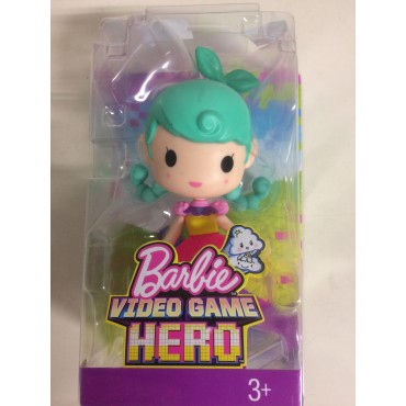 BARBIE VIDEOGAME HERO JUNIOR DOLL GREEN HAIR Mattel DWW 32