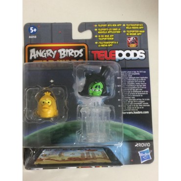 STAR WARS ANGRY BIRDS TELEPODS C3 PO - EMPEROR PALPATINE TELEPODS 2 FIGURES  SET  Hasbro A6058