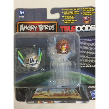 STAR WARS ANGRY BIRDS TELEPODS GENERAL GRIEVOUS - ANAKIN PADAWAN TELEPODS 2 FIGURES  SET  Hasbro A6058