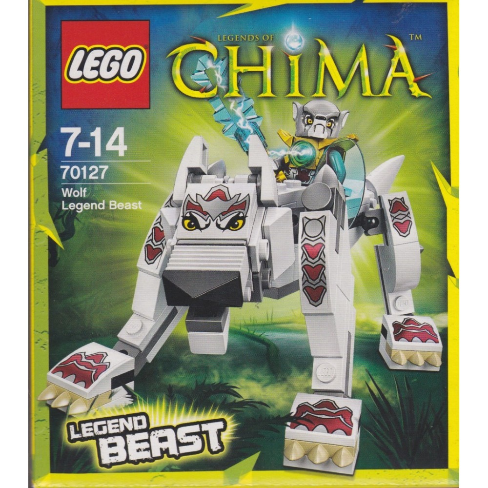 LEGO CHIMA 70127  IL LUPO LEGGENDARIO DI WORRIZ