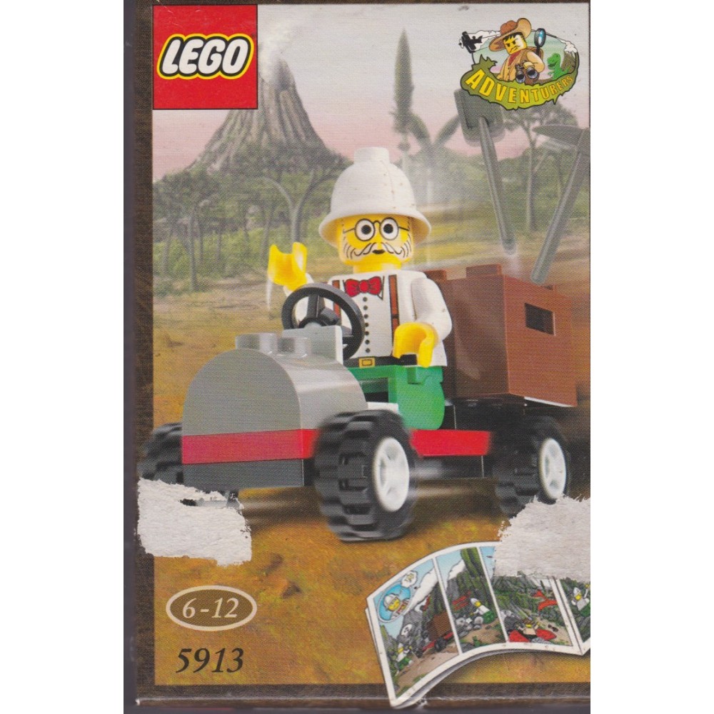 LEGO ADVENTURERS 5913 DR. LIGHTNING'S CAR