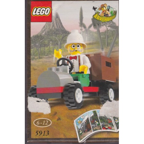 LEGO ADVENTURERS 5913 DR. LIGHTNING'S CAR