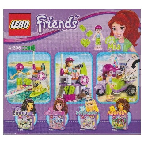 LEGO FRIENDS 41306 LO SCOOTER DA SPIAGGIA DI MIA