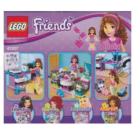 LEGO FRIENDS 41307 IL LABORATORIO CREATIVO I OLIVIA