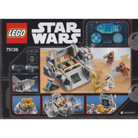 LEGO STAR WARS 75136 DROID ESCAPE PODD