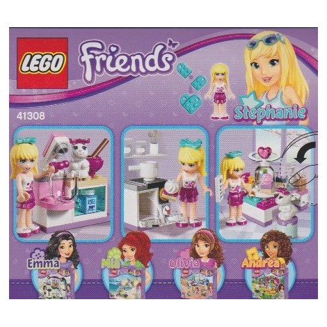 LEGO FRIENDS 41308 I DOLCETTI DELL'AMICIZIA DI STEPHANIE