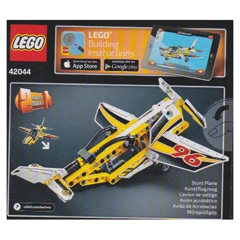 LEGO TECHNIC 42044 DISPLAY TEAM JET