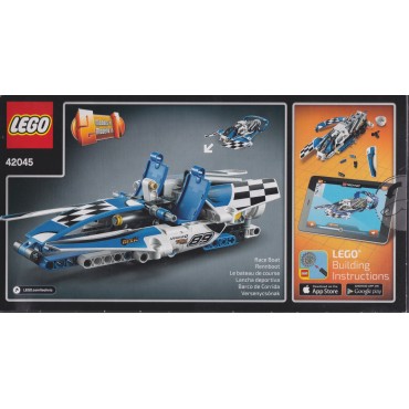 LEGO TECHNIC 42045 IDROPLANO DA CORSA