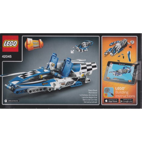 LEGO TECHNIC 42045 IDROPLANO DA CORSA