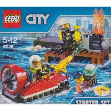 LEGO CITY 60106 STARTER SET POMPIERI