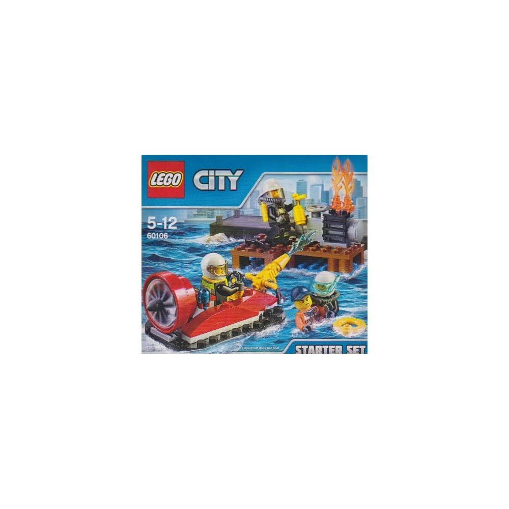 LEGO CITY 60106 FIRE STARTER SET