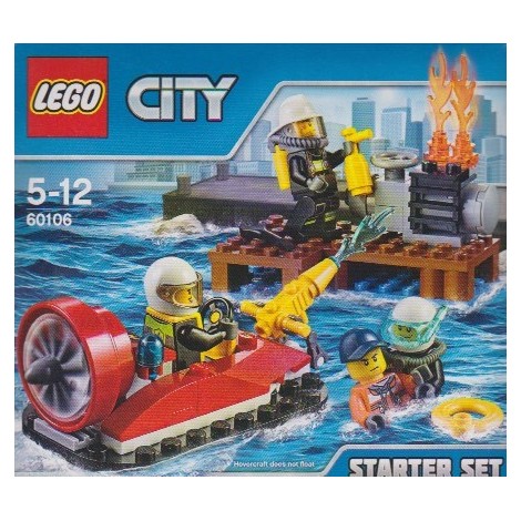 LEGO CITY 60106 STARTER SET POMPIERI