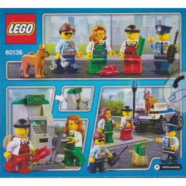 LEGO CITY 60136 STARTER SET DELLA POLIZIA