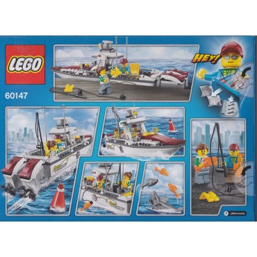 LEGO CITY 60147 FISHING BOAT