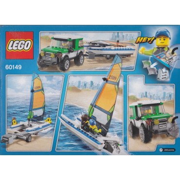 LEGO CITY 60149 4X4 WITH CATAMARAN