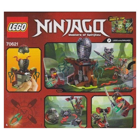 LEGO NINJAGO 70621 THE VERMILLION ATTACK