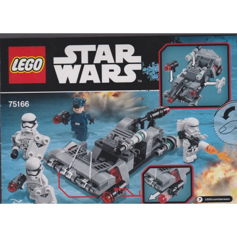 LEGO STAR WARS 75166 FIRST ORDER TRANSPORT SPEEDER BATTLE PACK