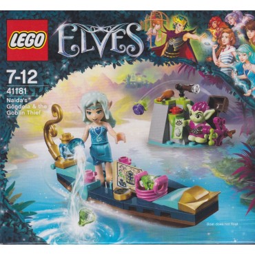 Minister Prestigefyldte pulsåre LEGO ELVES 41181 NAIDA'S GONDOLA & THE GOBLIN THIEF