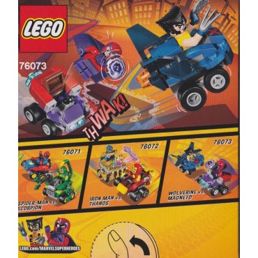 LEGO SUPER HEROES 76073 MIGHTY MICROS WOLVERINE VS MAGNETO