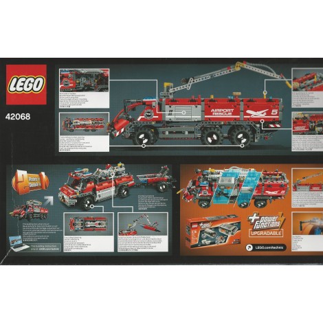 LEGO TECHNIC 42068 VEICOLO DI SOCCORSO AEREOPORTUALE