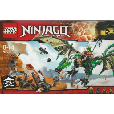 LEGO NINJAGO 70593 DRAGONE NRG VERDE