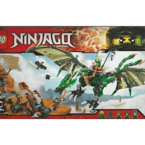 LEGO NINJAGO 70593 THE GREEN NRG DRAGON