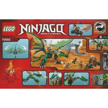 LEGO NINJAGO 70593 THE GREEN NRG DRAGON