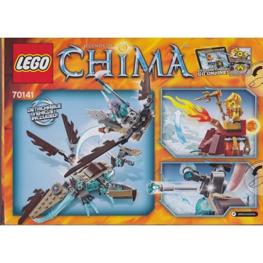 LEGO LEGENDS OF CHIMA 70141 VARDY'S ICE VULTURE GLIDER