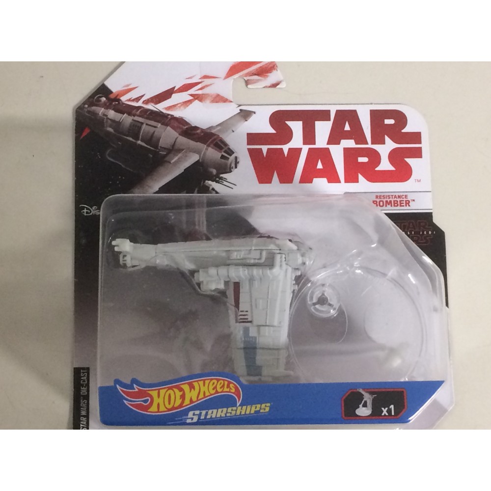 HOT WHEELS STAR WARS STARSHIP RESISTANCE BOMBER Mattel FJD64