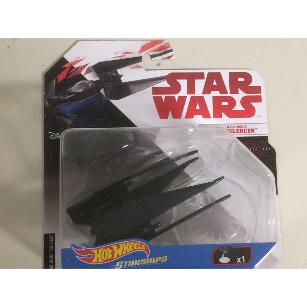 HOT WHEELS STAR WARS STARSHIP KYLO REN'S TIE SILENCER Mattel FBB04