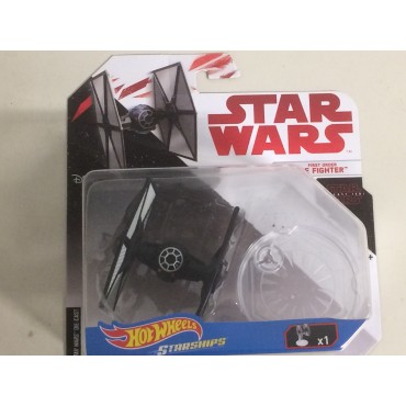 HOT WHEELS STAR WARS STARSHIP FIRST ORDER TIE FIGHTER Mattel FBB28