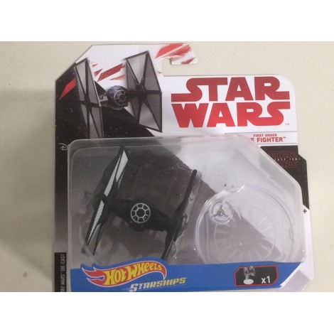 HOT WHEELS STAR WARS STARSHIP FIRST ORDER TIE FIGHTER Mattel FBB28