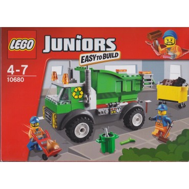 LEGO JUNIORS EASY TO BUILT 10680 GARBAGE TRUCK