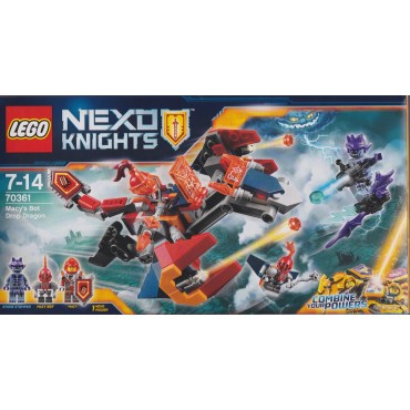 LEGO NEXO KNIGHTS 70361 MACY'S BOT DROP DRAGON