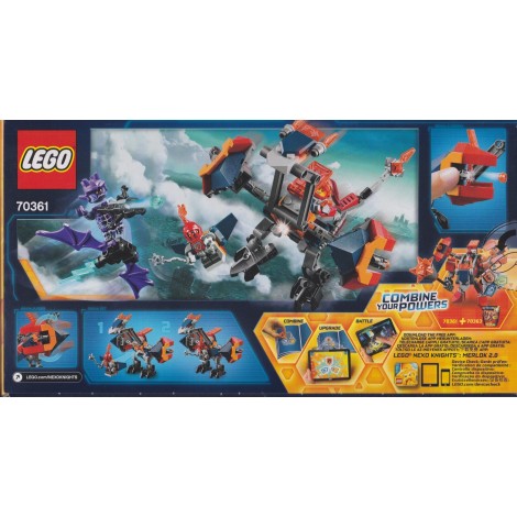 LEGO NEXO KNIGHTS 70361 DRAGONE SGANCIA ROBOT DI MACY