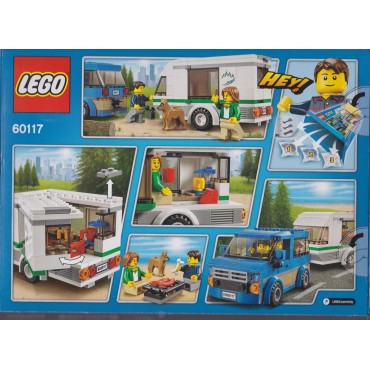 LEGO CITY 60117 FURGONE E CARAVAN