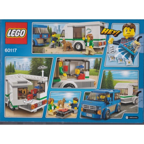 LEGO CITY 60117 FURGONE E CARAVAN