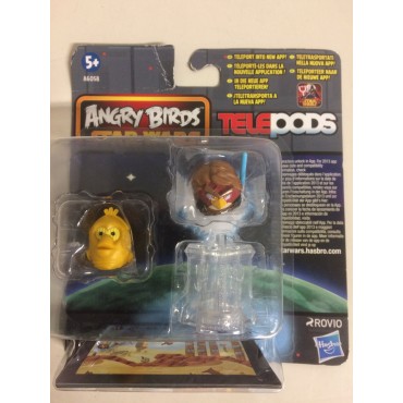 STAR WARS ANGRY BIRDS TELEPODS C3 PO - ANAKIN SITH 2 FIGURES  SET  Hasbro A6058