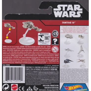 HOT WHEELS STAR WARS STARSHIP TANTIVE IV Mattel DXX52