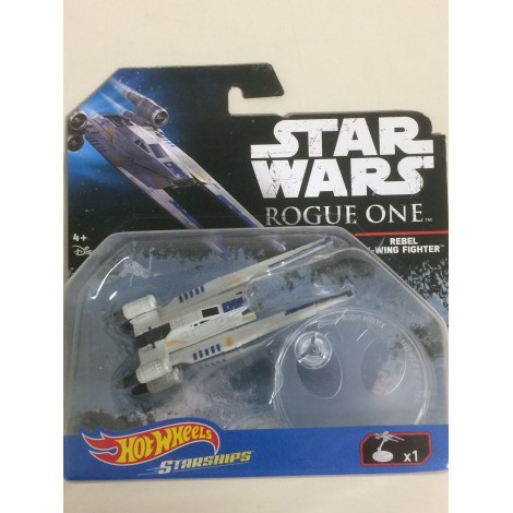 HOT WHEELS STAR WARS STARSHIP REBEL U WING FIGHTER Mattel DMP67