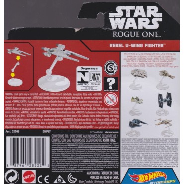 HOT WHEELS STAR WARS STARSHIP REBEL U WING FIGHTER Mattel DMP67