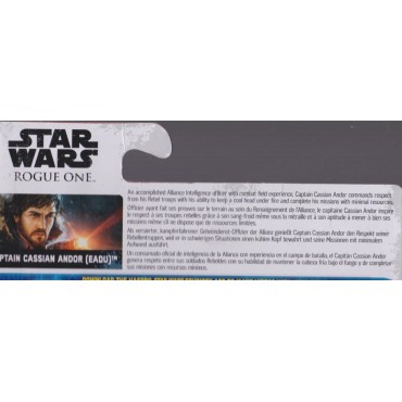 STAR WARS ACTION FIGURE  3.75 " - 9 cm CAPTAIN CASSIAN ANDOR ( EADU ) hasbro B9841