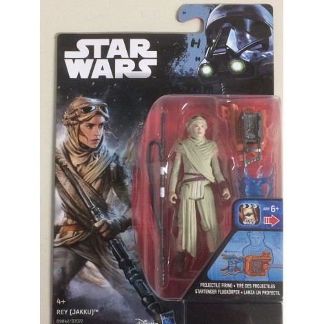 STAR WARS ACTION FIGURE  3.75 " - 9 cm REY ( JAKKU ) hasbro B9842