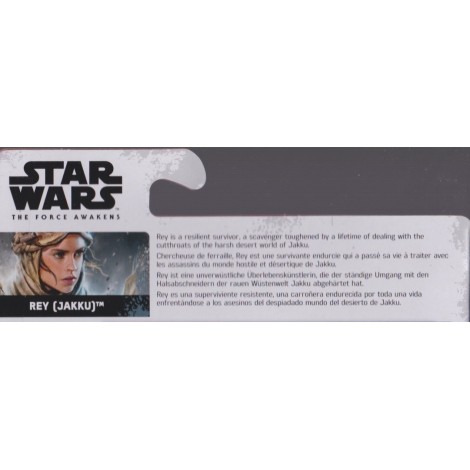 STAR WARS ACTION FIGURE  3.75 " - 9 cm REY ( JAKKU ) hasbro B9842