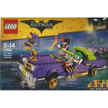 LEGO SUPER HEROES BATMAN THE MOVIE 70906 LA FAMIGERATA LOWRIDER DI JOKER