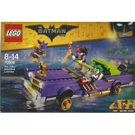 LEGO SUPER HEROES BATMAN THE MOVIE 70906 LA FAMIGERATA LOWRIDER DI JOKER